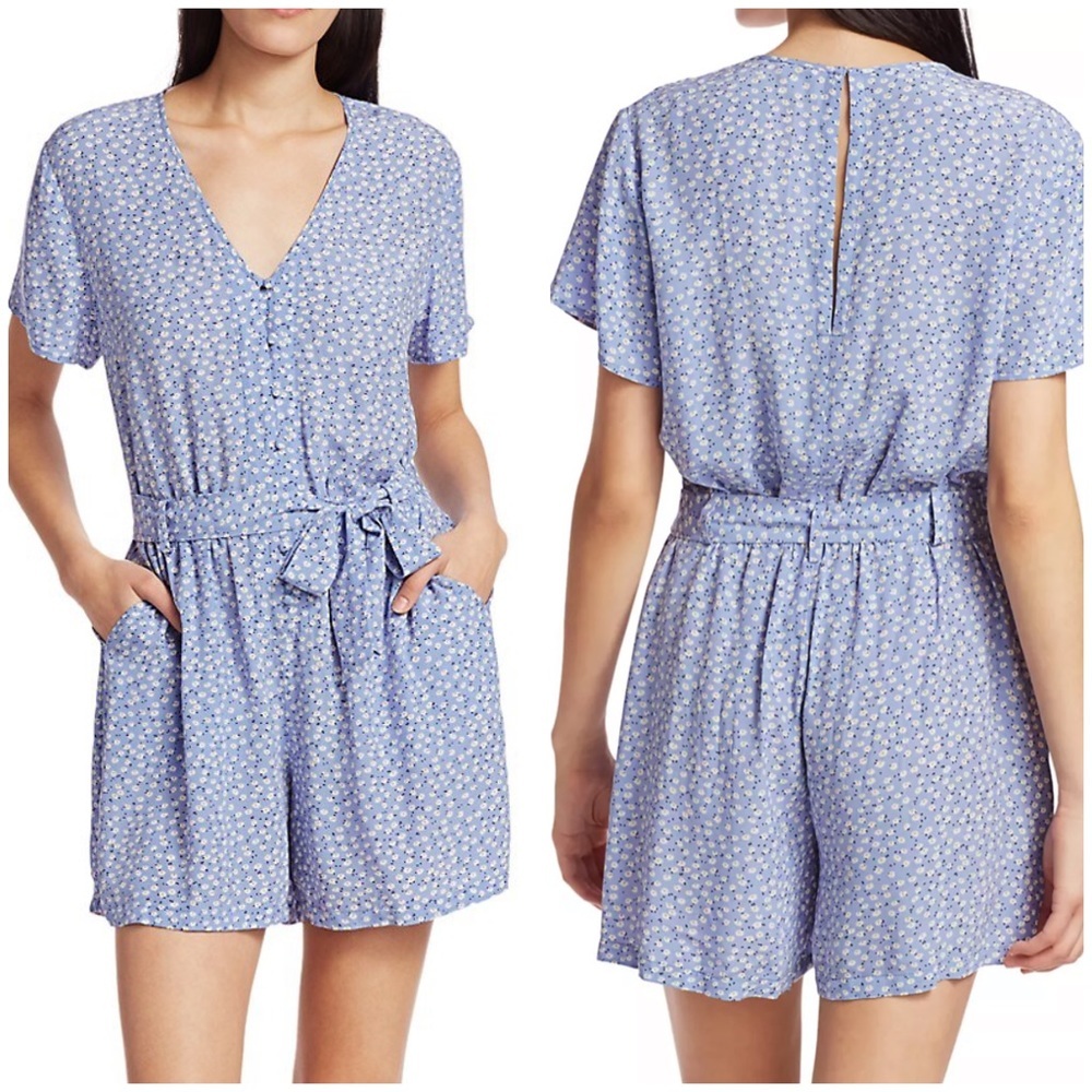 Rails Sofia Romper Medium NWT Daisy Blue - Picture 15 of 15